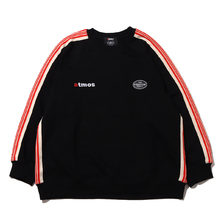 THE OTOGIBANASHI SUPPLY &times; atmos CREW NECK SWEAT BLACK画像