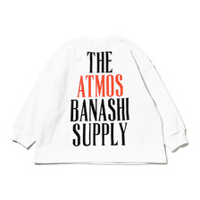 THE OTOGIBANASHI SUPPLY &times; atmos L/S KIDS TEE WHITE画像