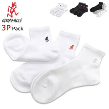 GRAMICCI Basic Short 3P Pack Socks SX-M03画像