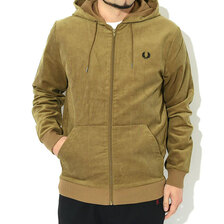 FRED PERRY Cord Hooded Track JKT J4542画像