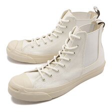 CONVERSE JACK PURCELL SIDEGORE HI RH WHITE 33300981画像