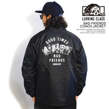 LURKING CLASS BAD FRIENDS COACH JACKET ST22FJ02画像