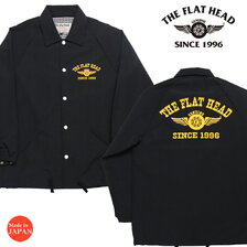 THE FLAT HEAD NYLON COACH JACKET FN-OJ-NC002画像