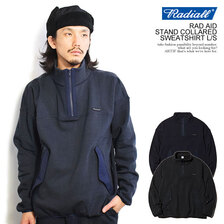 RADIALL RAD AID - STAND COLLARED SWEATSHIRT L/S RAD-22AW-CUT007画像