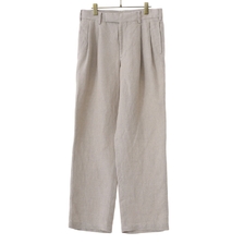 WEWILL 2TUCK DRESS TROUSERS W-012-6001画像