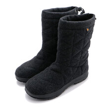 BOGS SNOWDAY MID WOOL BLACK 78717-001画像