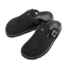 hobo SLIP ON CLOG SANDAL COW SUEDE HB-F3801画像