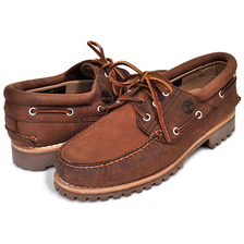 Timberland AUTHENTICS 3EYE CLASSIC LUG RUST FULL GRAIN TB 0A5S2M画像