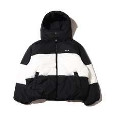 FILA ボリューム 中綿ジャケット ブラック FL6573-08画像