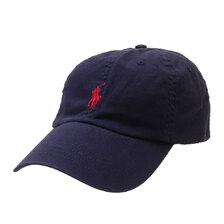 POLO RALPH LAUREN Classic Baseball Cap NEWPORT NAVY RED画像