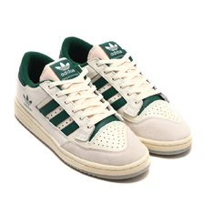 adidas CENTENNIAL 85 LO CLOUD WHITE/TEAMDARK GREEN/CREAM WHITE GX2214画像
