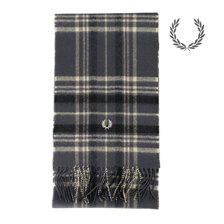 FRED PERRY REDACTED TARTAN SCARF C4124-N16画像