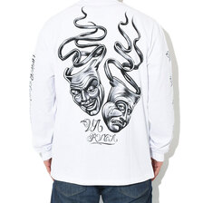 RVCA &times; Mister Cartoon Laugh Now L/S Tee BC042-055画像