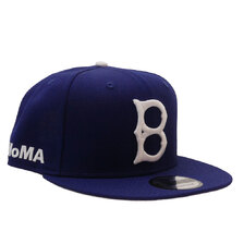 NEW ERA &times; MoMA Brooklyn Dodgers 9FIFTY CAP BLUE画像