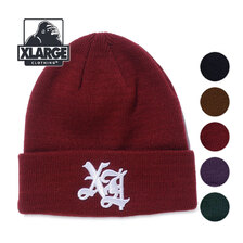 X-LARGE OLD ENGLISH LOGO KNIT CAP 101224051011画像