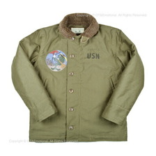 COLIMBO HUNTING GOODS N-1 DECK JACKET CUSTOM USS ArcherFish ZX-0131画像