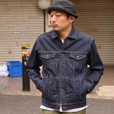 JAPAN BLUE デニムジャケット 13.5oz コートジボワール綿セルヴィッチ J38630J01画像