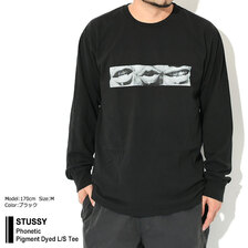 STUSSY Phonetic Pigment Dyed L/S Tee 1994837画像