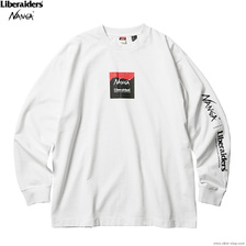 NANGA &times; LIBERAIDERS ECO HYBRID L/S TEE (WHITE) 77501画像