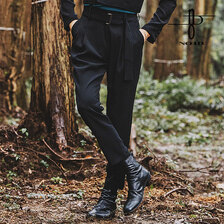 NO ID. ベルテッドワイドトラウザーズ 852006-393P画像