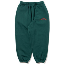 APPLEBUM Logo Oversize Sweat Pants GREEN画像