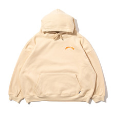 APPLEBUM Logo Oversize Sweat Parka BEIGE画像