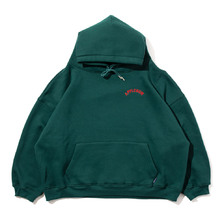 APPLEBUM Logo Oversize Sweat Parka GREEN画像