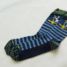 DARN TOUGH VERMONT Animal Haus Crew Lightweight Midnight 6066画像