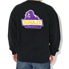 X-LARGE Two Tone Backside OG Crew Neck Sweat 101223012006画像