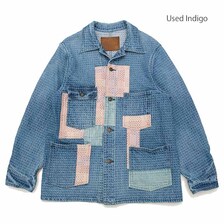 STUDIO D'ARTISAN SASHIKO BORO デニムジャケット D4547U画像