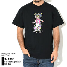 X-LARGE Fascinating Snake S/S Tee 101222011019画像