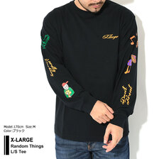 X-LARGE Random Things L/S Tee 101223011029画像