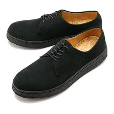 MANEBU HIHIN (PAN SOLE) SUEDE BLACK MNB-001CR-S画像