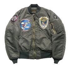 TOYS McCOY TYPE MA-1 ALBERT TURNER MIL-J-8279A "HANGING IN THE REARS" MJ2231画像