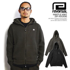 reversal WAFFLE KNIT ZIP HOODIE RV22AW205画像