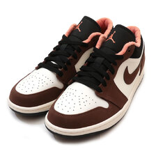 NIKE AIR JORDAN 1 LOW SE CHOCOLATE/CRIMSON BLISS DC6991-200画像