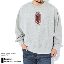 Subciety Skull Maria Crew Sweat 103-36852画像