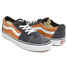 VANS SK8-LOW CHARCOAL / KHAKI VN0A5KXDALQ画像