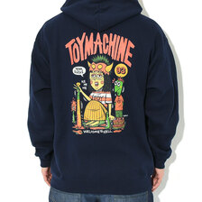 TOY MACHINE &times; TM Paint Welcome To Hell Sweat Pullover Hoodie TTMFCSW2画像