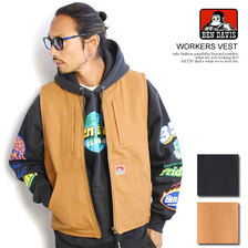 BEN DAVIS WORKERS VEST G-2780006画像