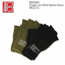 BRONER Finger Les Wool Nylon Glove BR22-CC画像