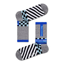 Happy Socks Process 3/4 Crew GREY画像