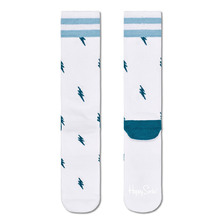 Happy Socks Small Flash Crew WHITE画像