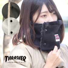 THRASHER NECK WARMER CLASSIC HOMETOWN FLEECE OPEN 22TH-K52画像