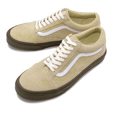 VANS OLD SKOOL HAIRY SUEDE KHAKI VN0005UAKHK画像