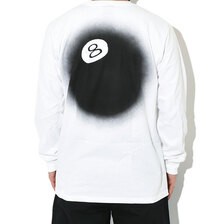 STUSSY 8 Ball Fade L/S Tee 1994846画像