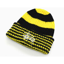 STUSSY Striped Big Basic Beanie 1321146画像