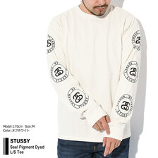 STUSSY Seal Pigment Dyed L/S Tee 1994860画像
