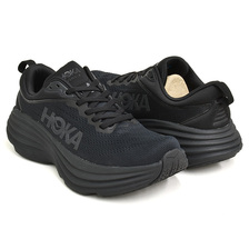 HOKA ONE ONE BONDI 8 BLACK / BLACK 1127952-BBLC画像