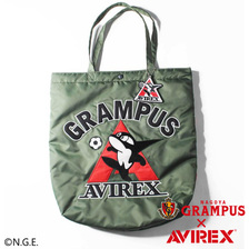 GRAMPUS &times; AVIREX NYLON BAG GRAMPUS-KUN画像